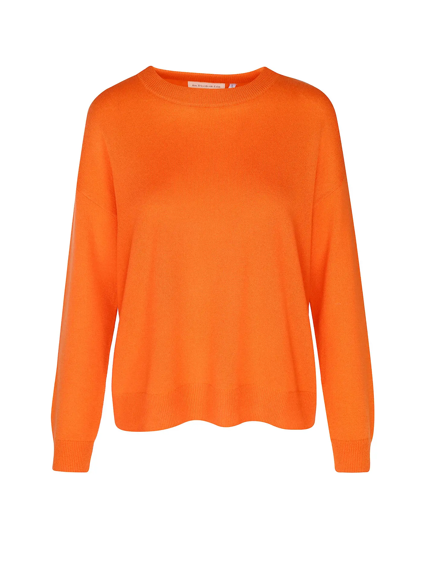 LES TRICOTS DE LEA | Kaschmir Pullover | orange